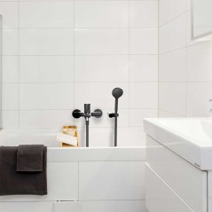 Monomando baño-ducha NEW FLY negro mate - 570502BTNM