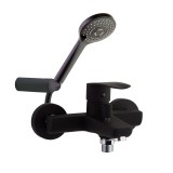 Monomando baño-ducha NEW FLY negro mate - 570502BTNM 1