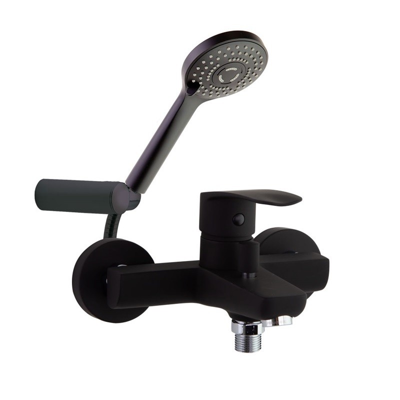 Monomando baño-ducha NEW FLY negro mate - 570502BTNM