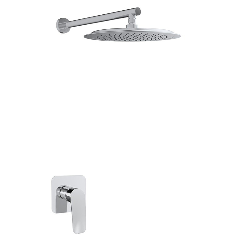 Kit monomando ducha empotrado 1-vía NEW FLY cromo - K5718013