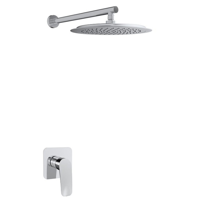 Kit monomando ducha empotrado 1-vía NEW FLY cromo - K5718013 1