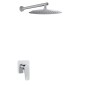 Kit monomando ducha empotrado 1-vía NEW FLY cromo - K5718013