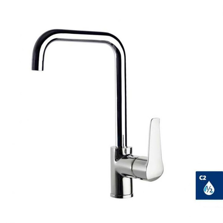 Monomando lavabo alto YPSILON PLUS cromo - 6411 1