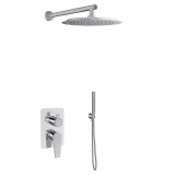 Kit monomando ducha empotrado 2-vías CIVIC cromo - K5115122 1
