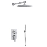 Kit monomando ducha empotrado 2-vías TITANIUM cromo - K1815121 1