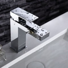 Monomando lavabo NANTES cromo - BDN009-1 2