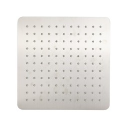 Rociador ducha cuadrado HIDROTERAPIA níquel cepillado - RK300NC 2