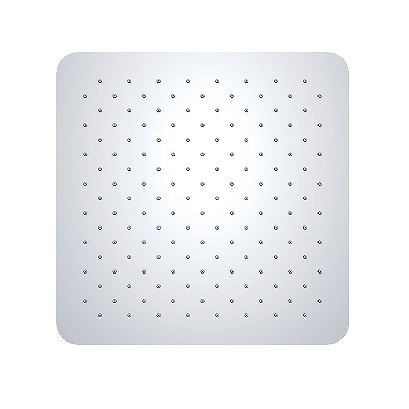 Rociador ducha cuadrado HIDROTERAPIA cromo - RK300