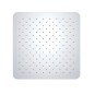Rociador ducha cuadrado HIDROTERAPIA cromo - RK300