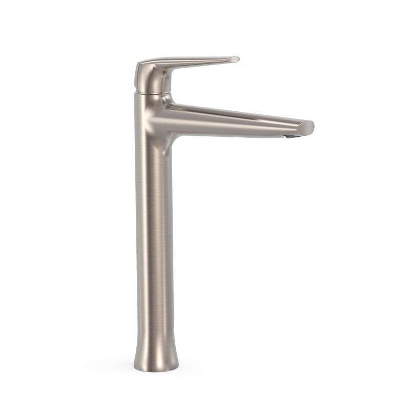 Monomando lavabo alto XL FUJI-TRES acero - 28180301AC