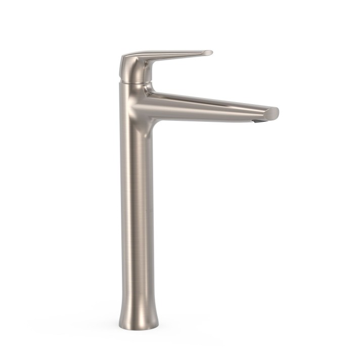 Monomando lavabo alto XL FUJI-TRES acero - 28180301AC 1