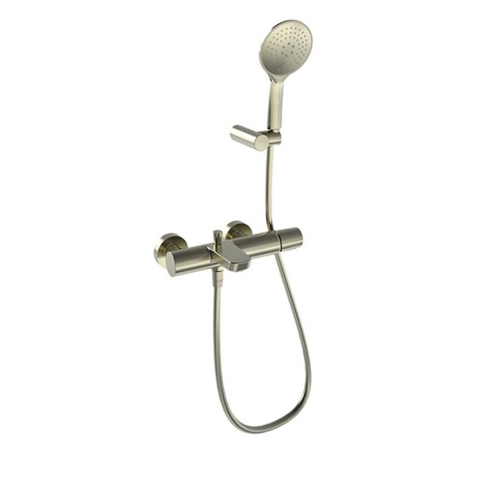 Monomando baño-ducha TZAR níquel cepillado - 340501DNC 1