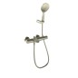 Monomando baño-ducha TZAR níquel cepillado - 340501DNC