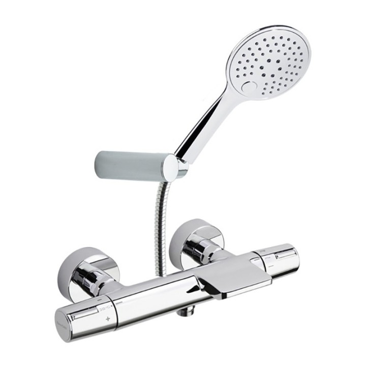 Termostático baño-ducha TZAR cromo - 343901TR 1