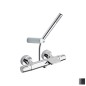 Termostático baño-ducha TZAR negro mate - 343901DNM