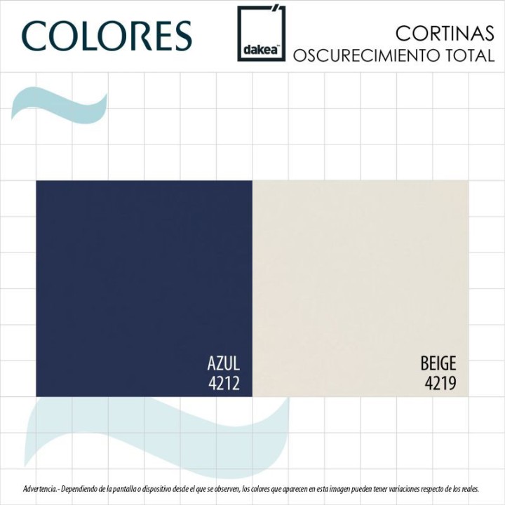 Cortina de Oscurecimiento total para ventana DAKEA 3