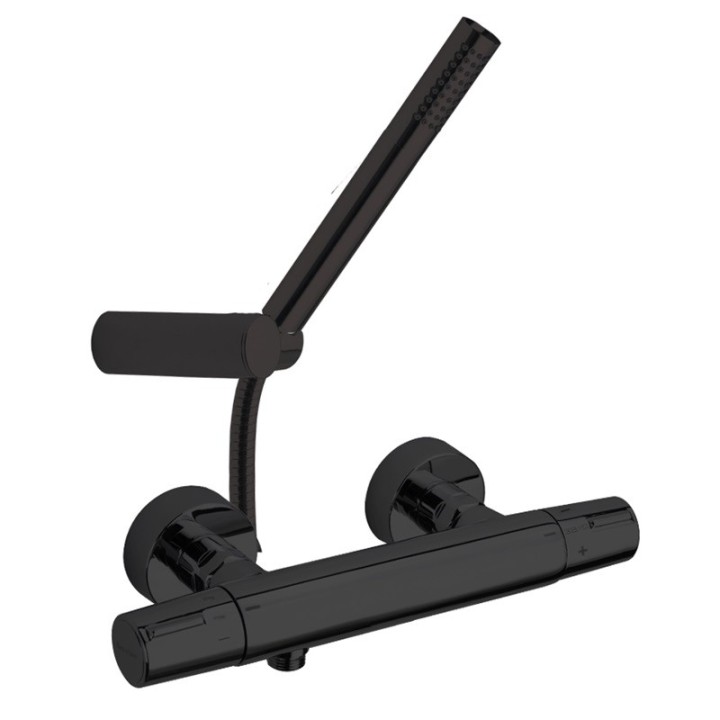Termostático ducha TZAR negro mate - 343402DNM 1