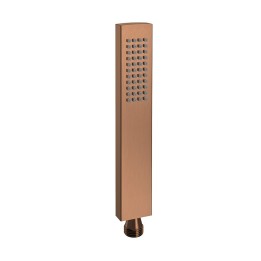 Ducha rectangular HIDROTERAPIA cobre cepillado - 4716MRCUC 1