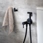 Monomando empotrado WC MAGNET negro mate - 336801WCNM