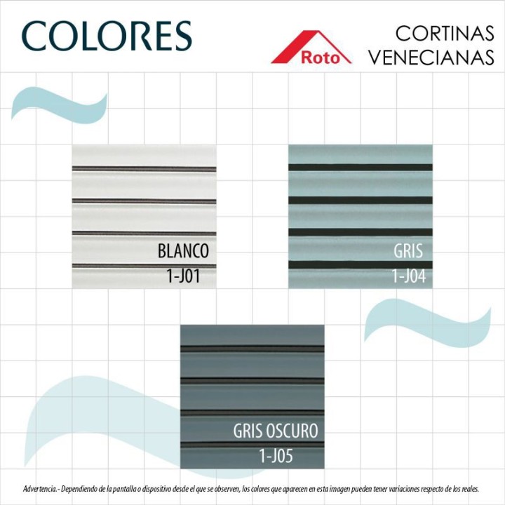 Cortina Veneciana para ventana ROTO 2