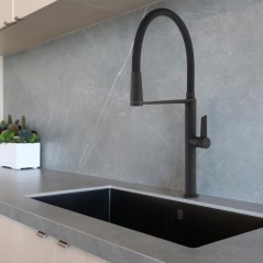 Monomando fregadero caño extraíble MAGNET negro mate - 388801MCNM