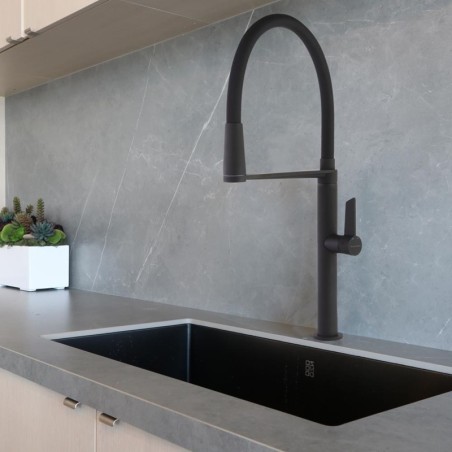 Monomando fregadero caño extraíble MAGNET negro mate - 388801MCNM