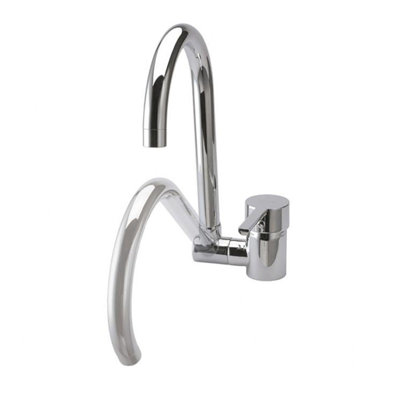 Monomando fregadero caño abatible RS cromo - 3369