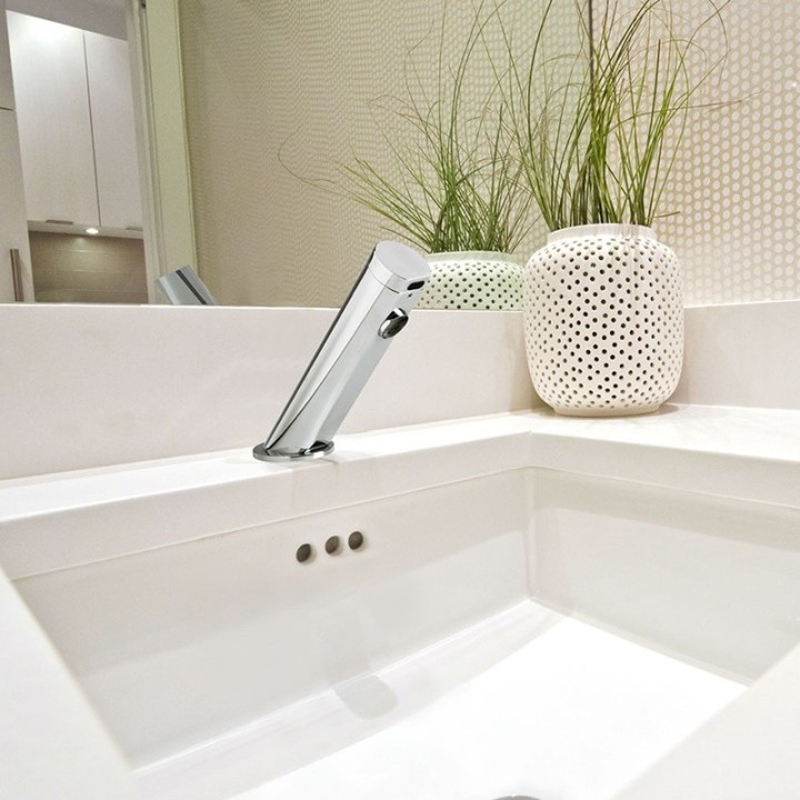 Grifo lavabo electrónico SOLTRONIC cromo - 8119B 2