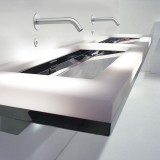 Grifo lavabo electrónico mural SOLTRONIC cromo - 8121B 2