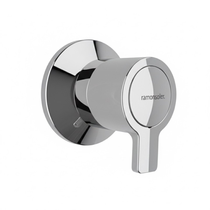 Llave de paso 1/2" BLAUTHERM cromo - 9407021/2X1 1