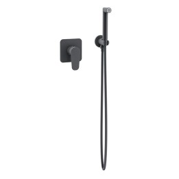 Monomando empotrado WC negro mate - 364502NM 1