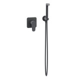 Monomando empotrado bidé WC negro mate - 364502NM 1