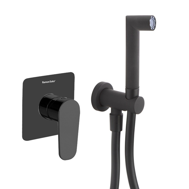 Monomando empotrado WC grafito - 364502GR