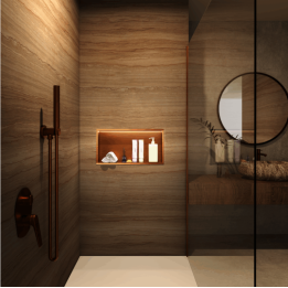 Hornacina OCEANIC con luz led 63x33 cm - Medimex 1