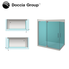 Mampara ducha BAUME angular - Doccia