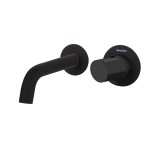 Monomando lavabo empotrado TZAR negro mate - 34210*NM 1