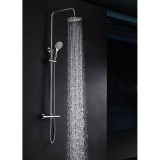 Conjunto termostático ducha CRETA cromo - BTC018 3