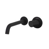 Monomando lavabo empotrado TZAR negro mate - 34210*NM 3