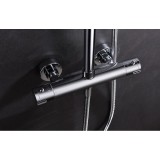 Conjunto termostático ducha CRETA cromo - BTC018 4