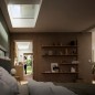 Cortina de oscurecimiento para ventana cubierta plana VELUX solar DSU Cortina de oscurecimiento para ventana cubierta plana VELUX solar DSU