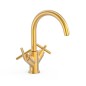 Bimando lavabo alto MONTBLANC-TRES oro mate - 28320301OM