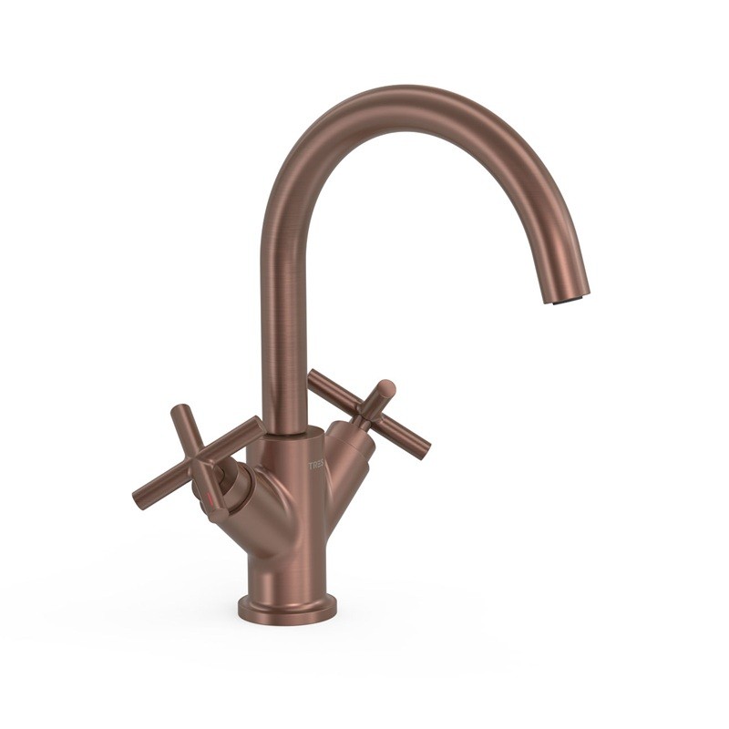 Bimando lavabo alto MONTBLANC-TRES volcanic - 28320301VO