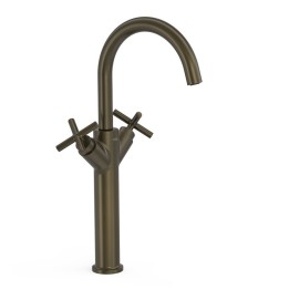 Bimando lavabo alto XL MONTBLANC-TRES negro bronce - 28380301KMB 1