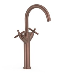 Bimando lavabo alto XL MONTBLANC-TRES volcanic - 28380301VO - Tres