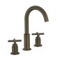 Bimando lavabo MONTBLANC-TRES negro bronce - 28310501KMB