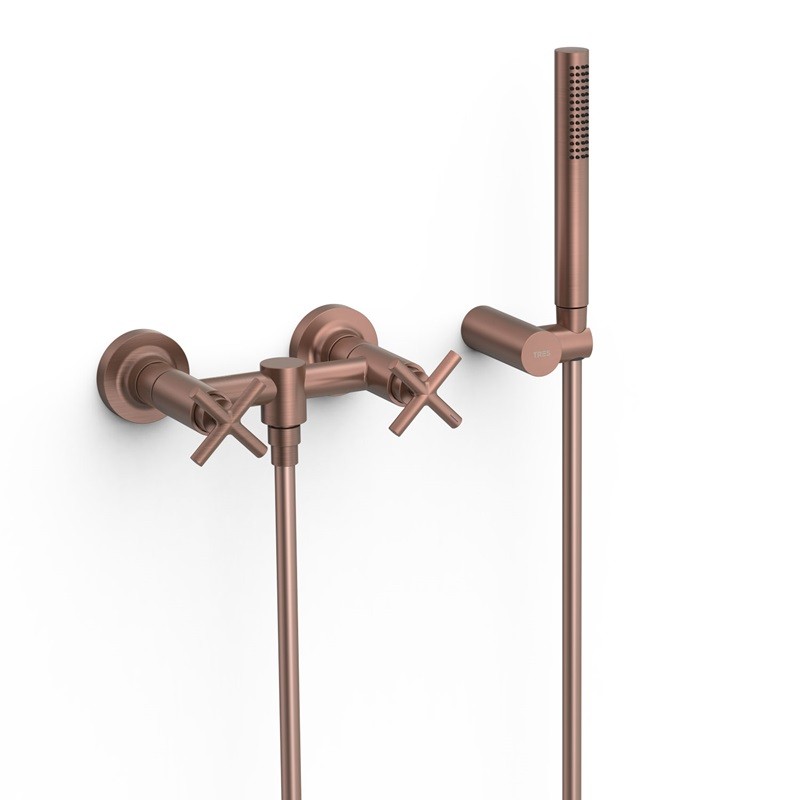 Bimando ducha MONTBLANC-TRES volcanic - 28316301VO