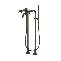 Bimando baño-ducha a suelo MONTBLANC-TRES negro bronce - 28319401KMB 1