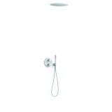 Kit termostático ducha empotrado 2-vías THERM-BOX blanco mate - 26235005BM 1
