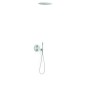 Kit termostático ducha empotrado 2-vías THERM-BOX blanco mate - 26235005BM