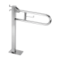 Barra de apoyo abatible vertical con columna fija - Mediclinics Barra de apoyo abatible vertical con columna fija - Mediclinics